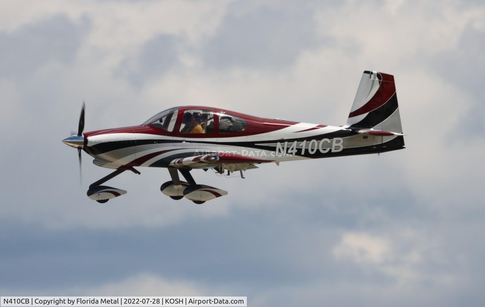 N410CB, 2021 Van's RV-10 C/N 41454, OSH 2022