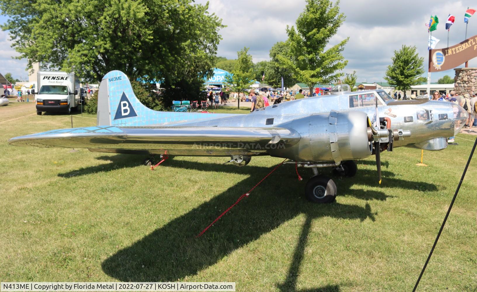 N413ME, 2016 Bally Jack 1/3 Scale B-17G C/N 001, OSH 2022