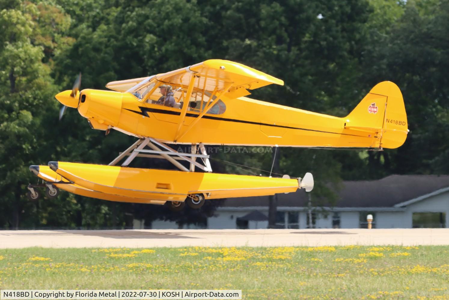 N418BD, 2004 Piper Supreme Cub Replica C/N 0066, OSH 2022