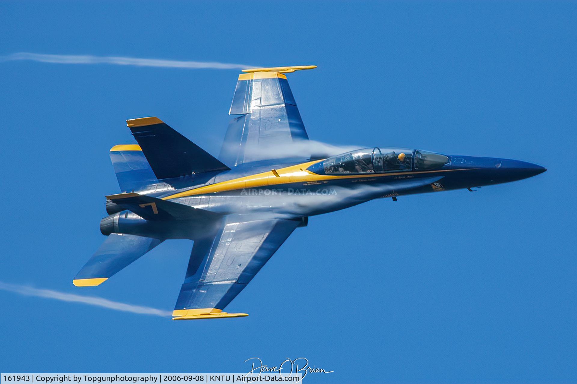 161943, McDonnell Douglas F/A-18B Hornet C/N 0150, 2 seater Blues