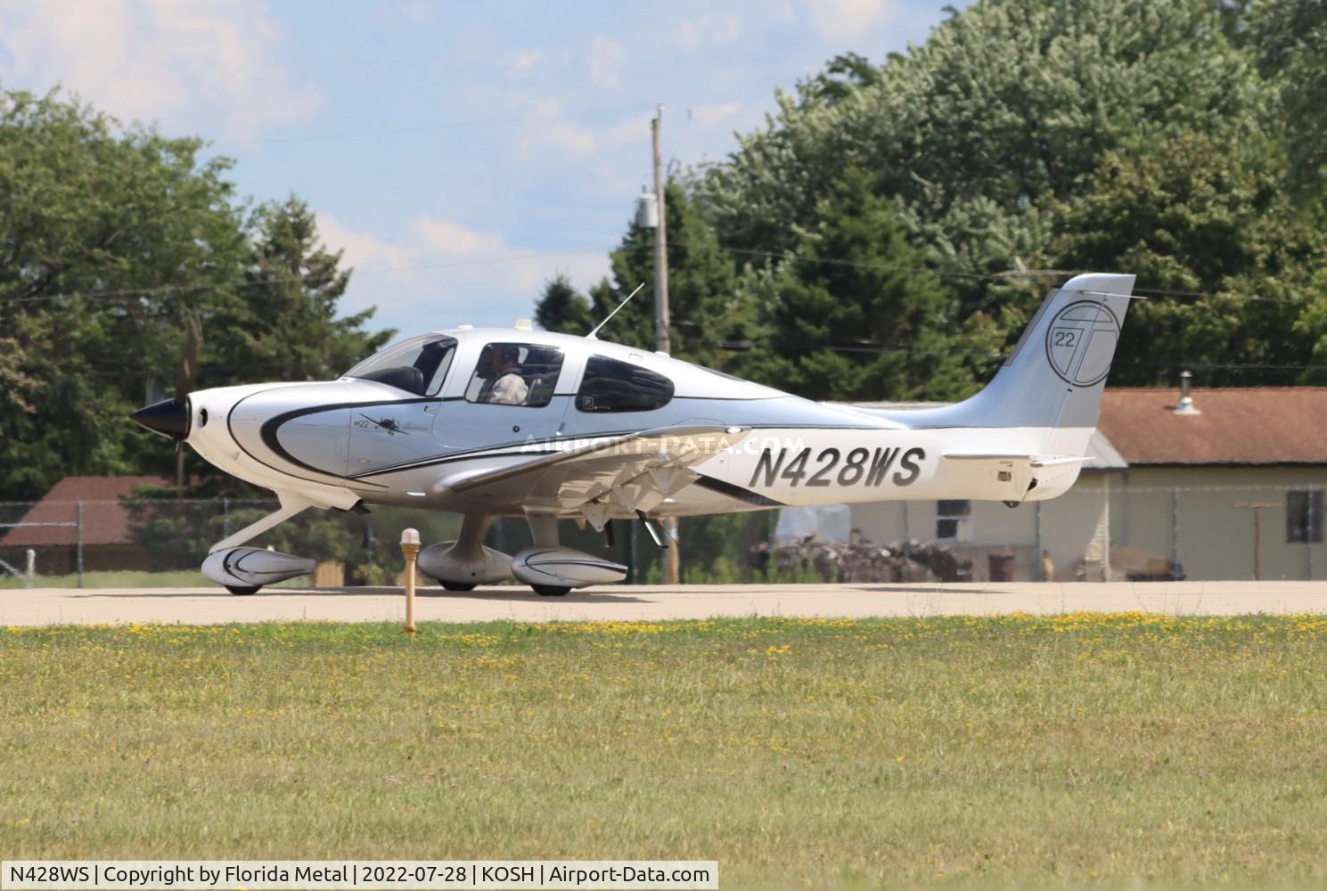 N428WS, Cirrus SR22T C/N 0141, OSH 2022