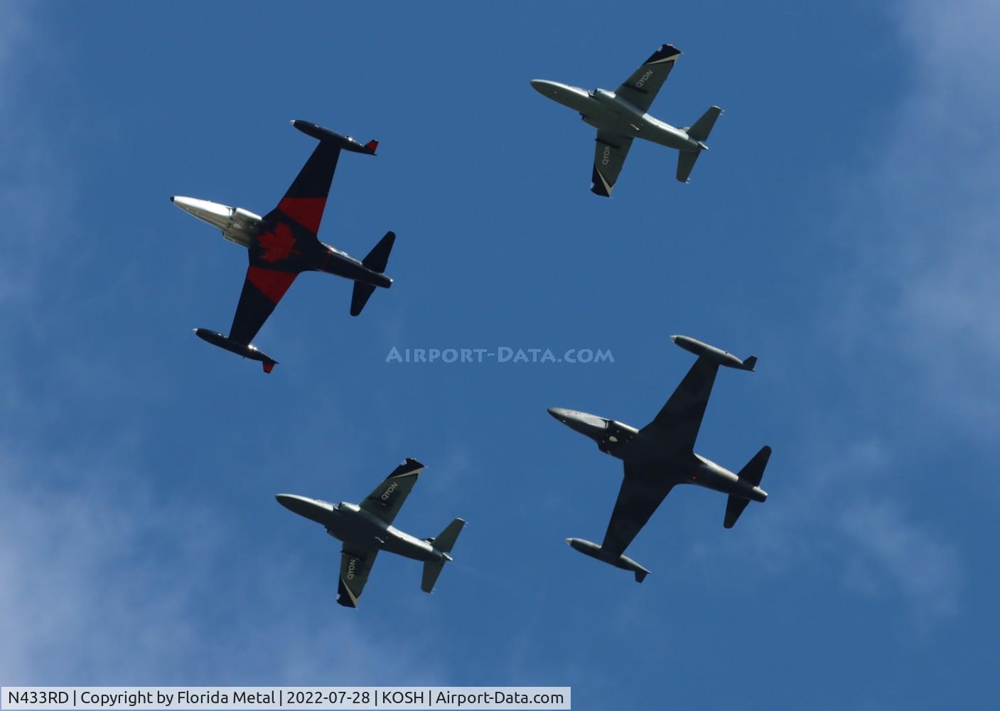 N433RD, 1952 Canadair CT-133 Silver Star C/N T33-579, OSH 2022