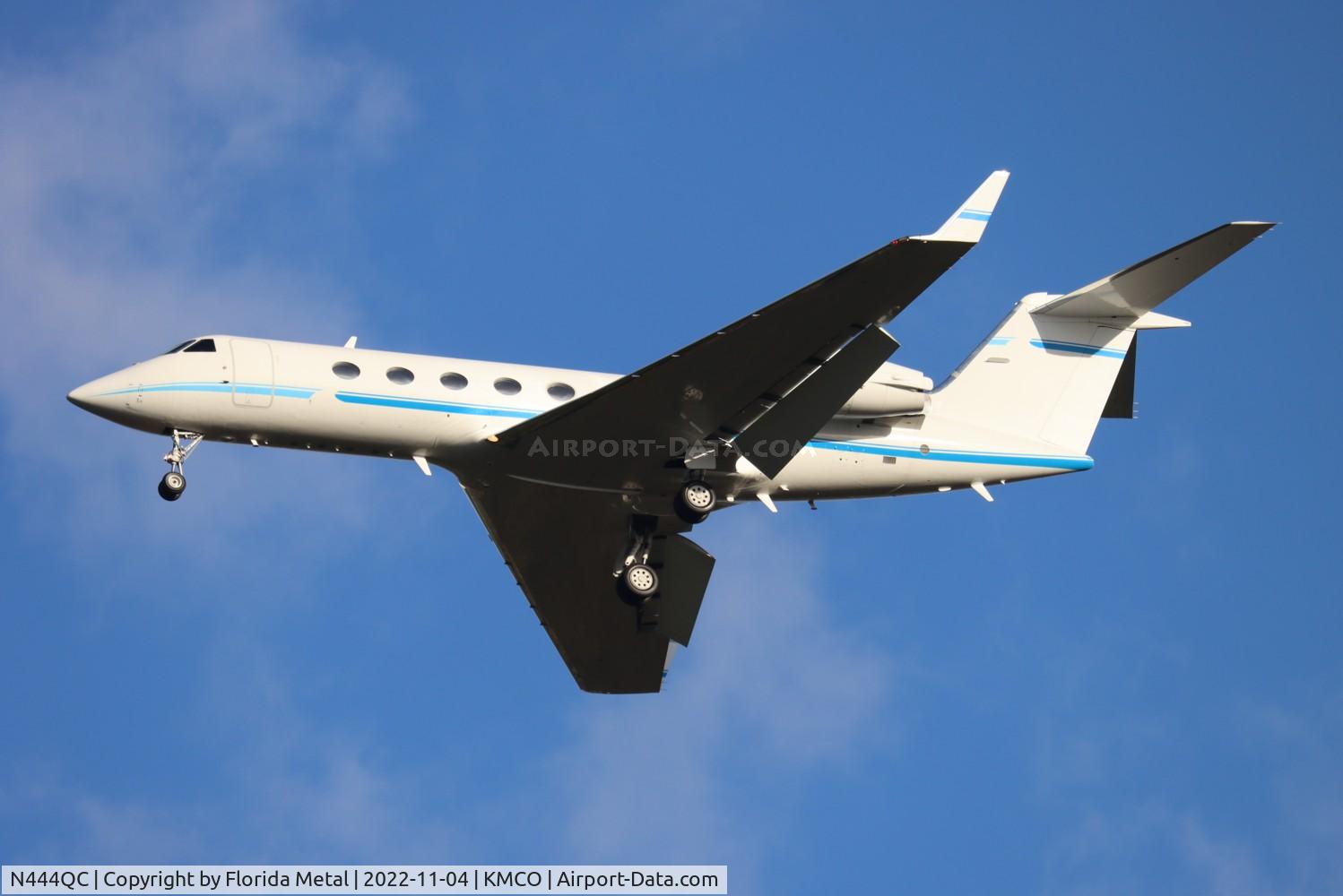 N444QC, 2000 Gulfstream Aerospace G-IV C/N 1411, MCO 2022