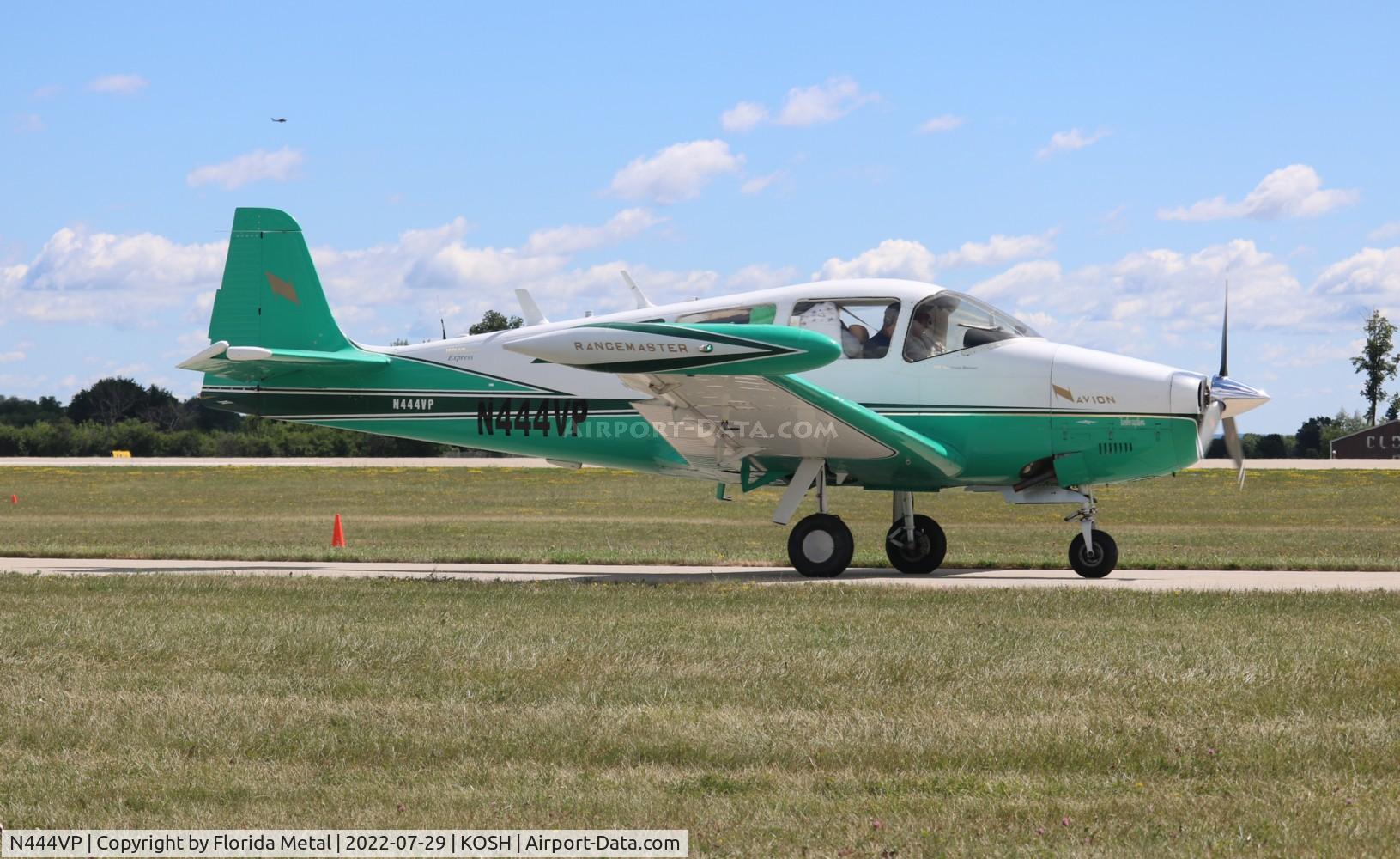 N444VP, 1962 Navion Rangemaster G C/N NAV-4-2432, OSH 2022