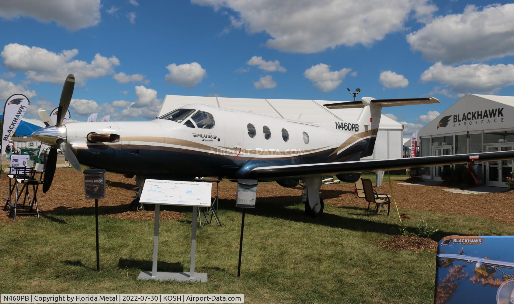 N460PB, 2002 Pilatus PC-12/45 C/N 460, OSH 2022