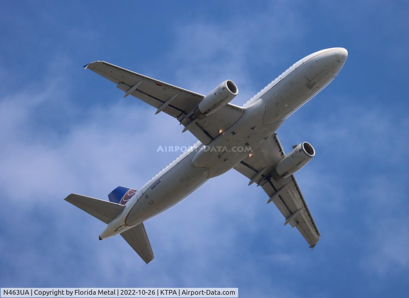 N463UA, 2000 Airbus A320-232 C/N 1282, TPA 2022