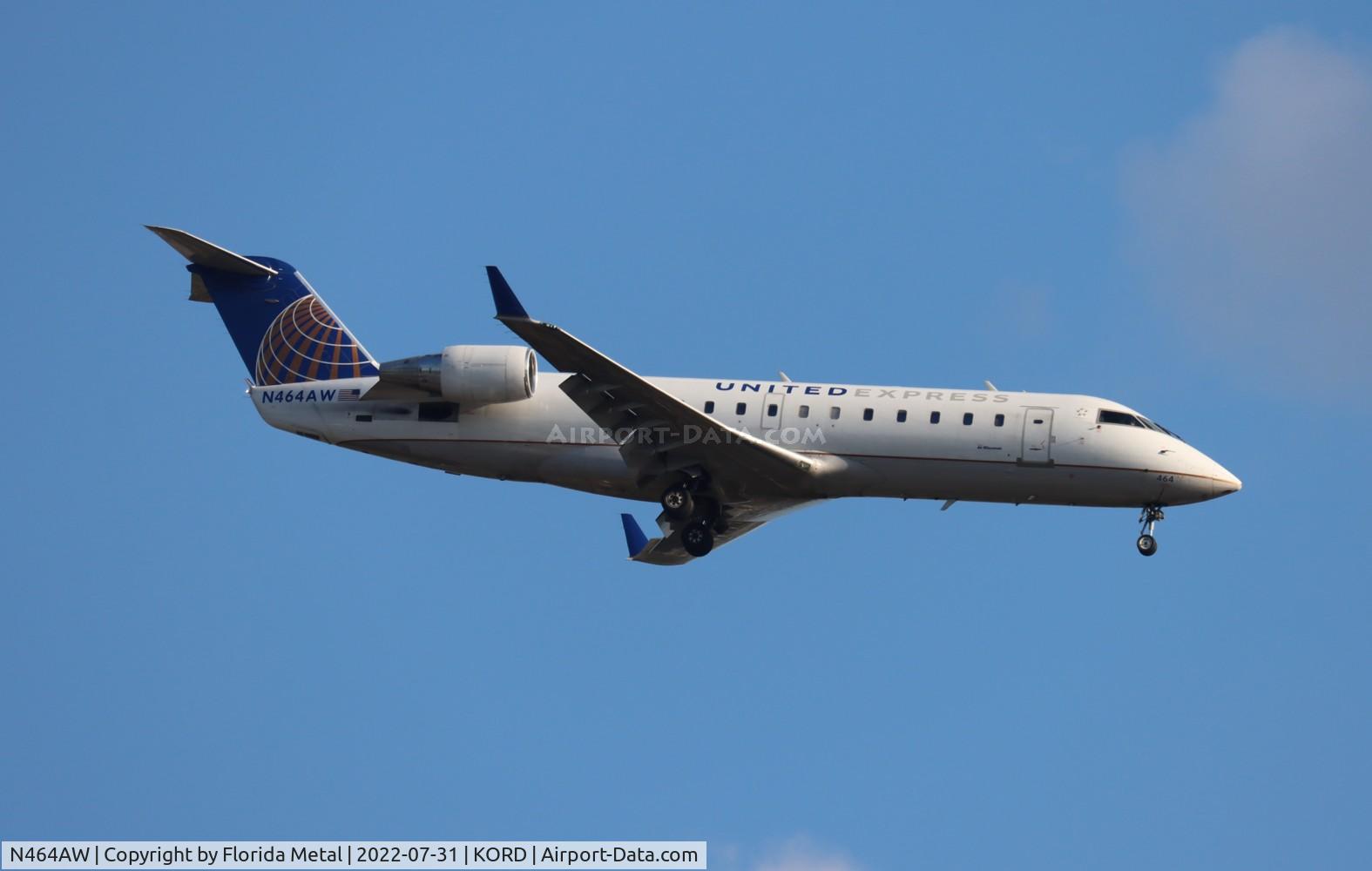 N464AW, 2004 Bombardier CRJ-200LR (CL-600-2B19) C/N 7890, ORD 2022