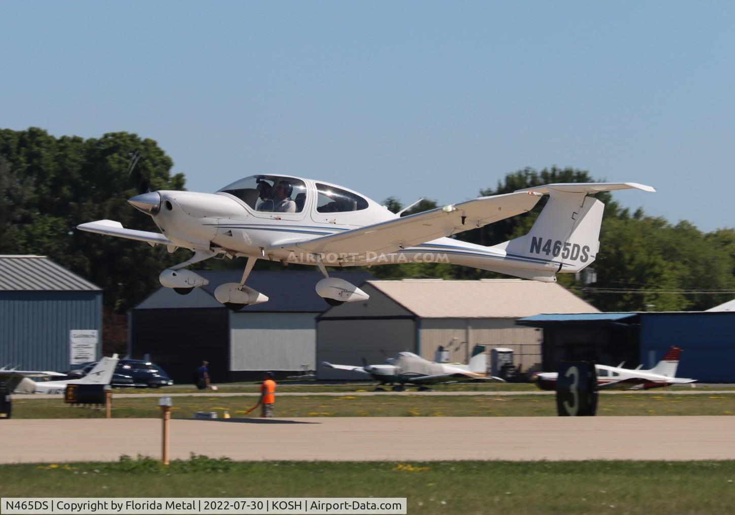 N465DS, 2001 Diamond DA-40 Diamond Star C/N 40.065, OSH 2022