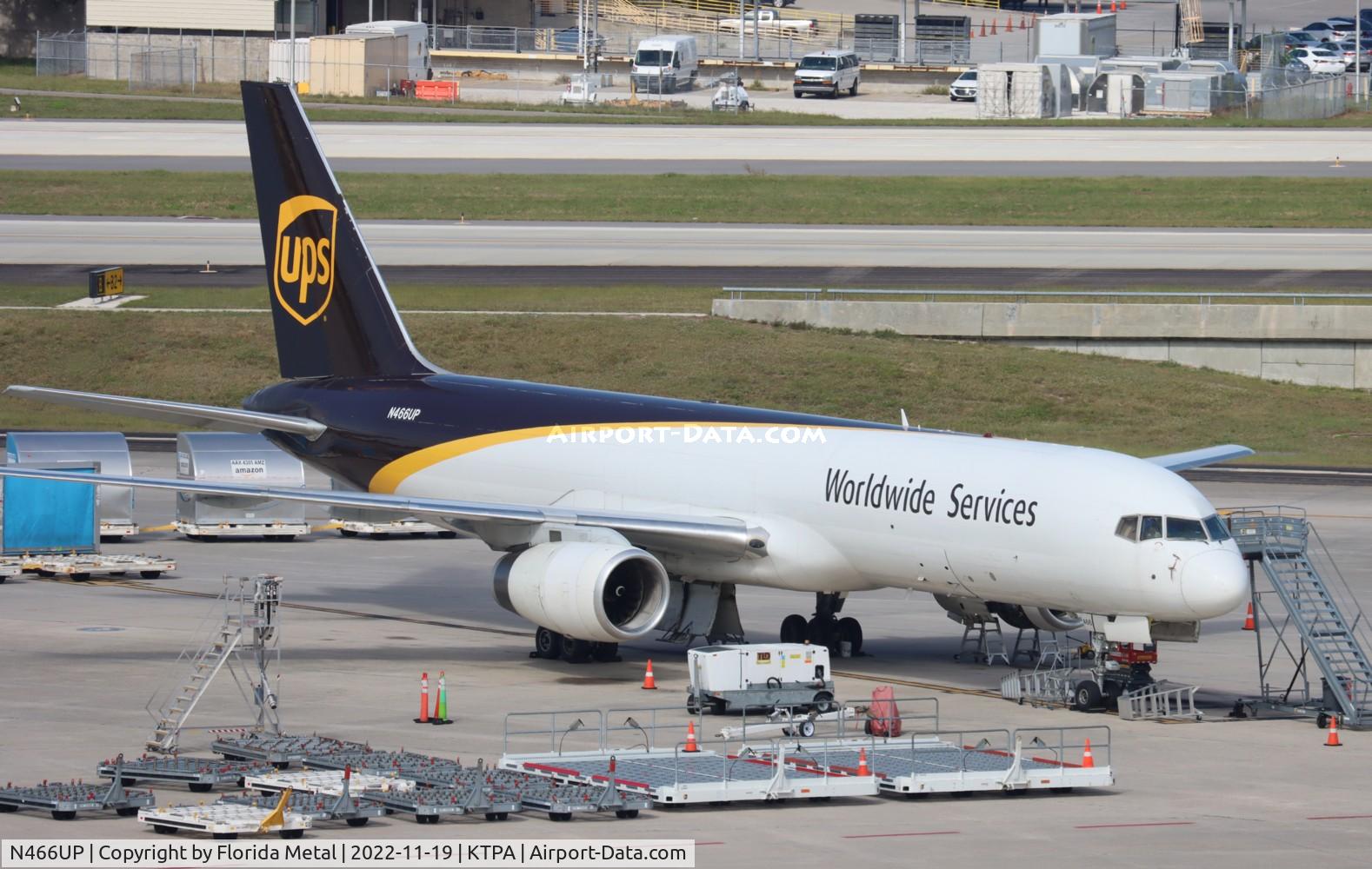 N466UP, 1997 Boeing 757-24APF C/N 25482, TPA 2022