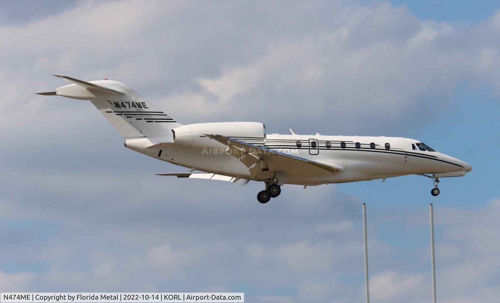 N474ME, 2001 Cessna 750 Citation X C/N 750-0155, ORL 2022