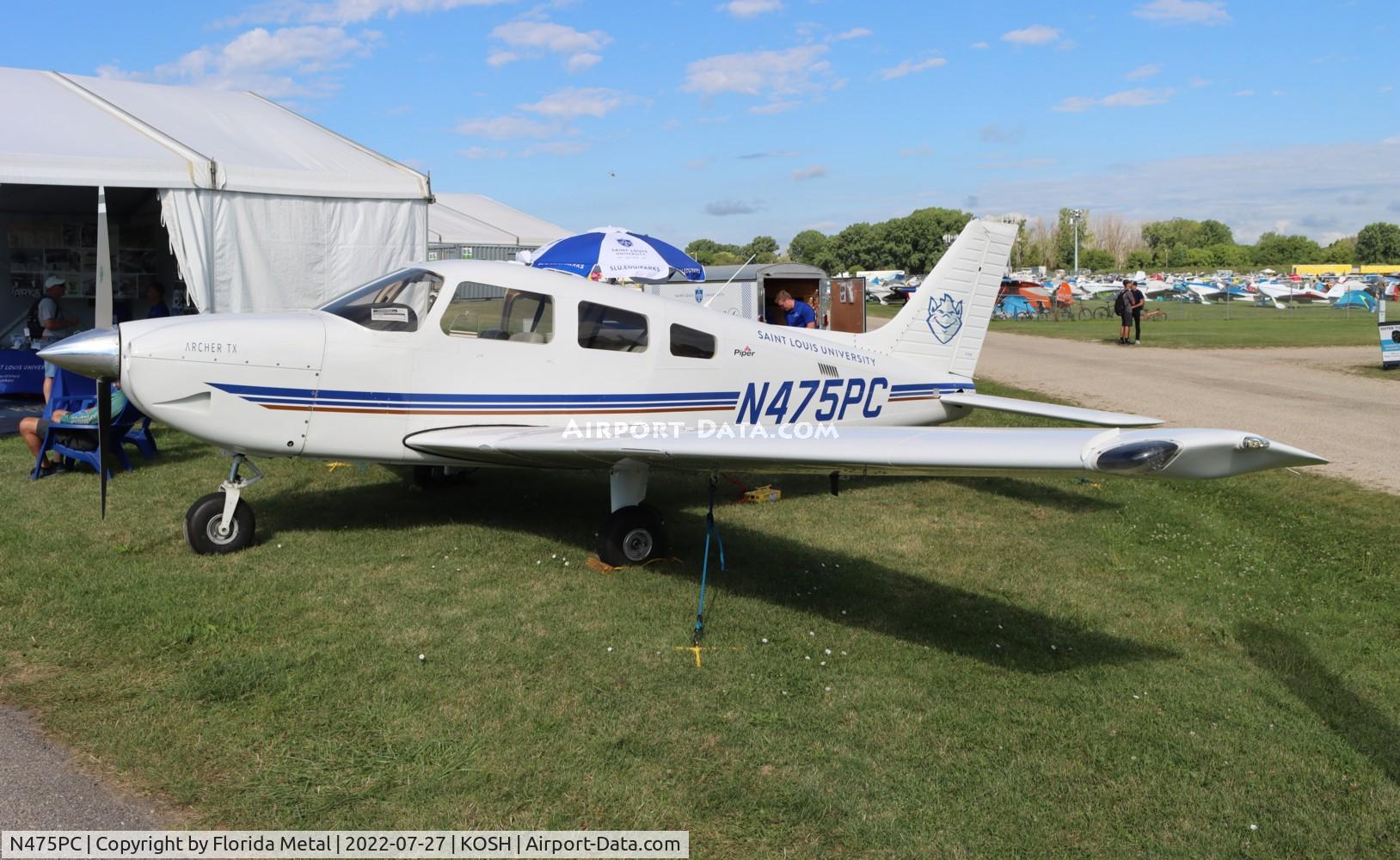 N475PC, 2019 Piper PA-28-181 C/N 2881198, OSH 2022