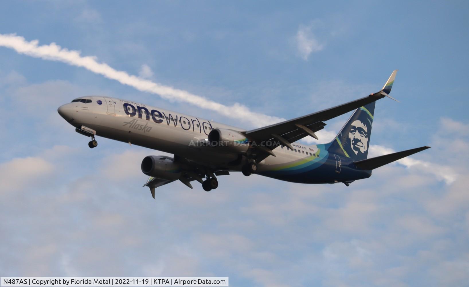N487AS, 2015 Boeing 737-990/ER C/N 44108, TPA 2022