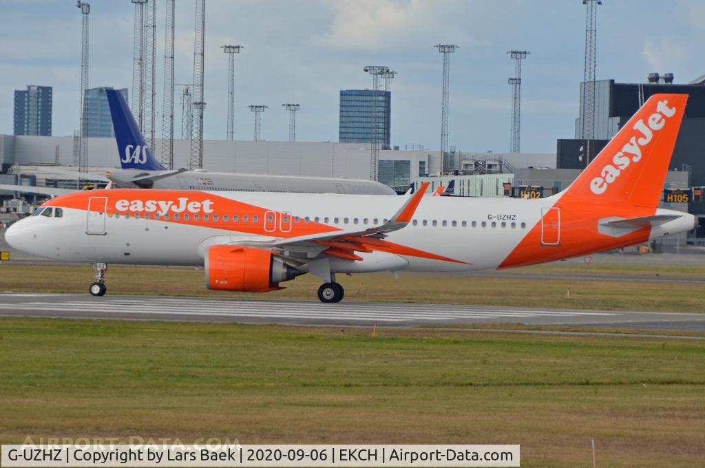 G-UZHZ, 2019 Airbus A320-251N C/N 8963, RWY22L Take of