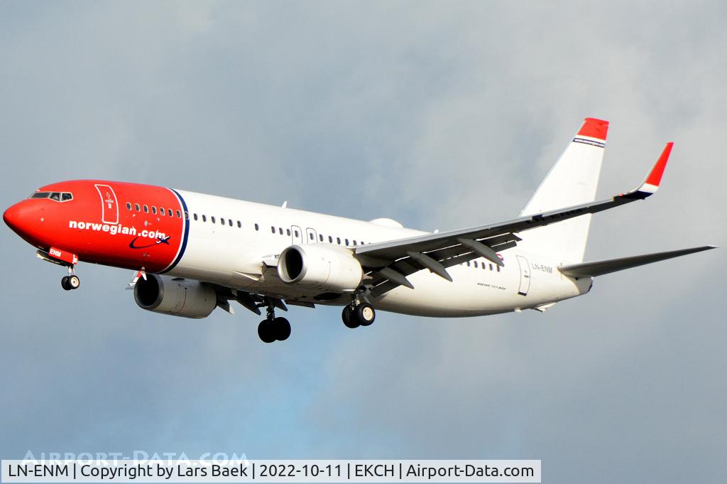 LN-ENM, 2016 Boeing 737-8JP C/N 42071, RWY22L