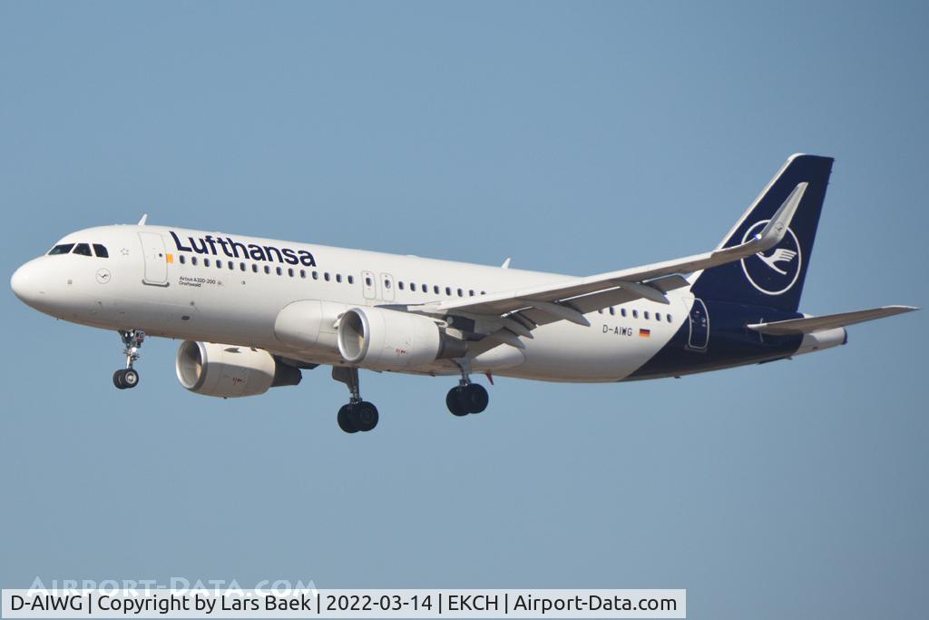 D-AIWG, 2019 Airbus A320-214 C/N 8902, RWY22L