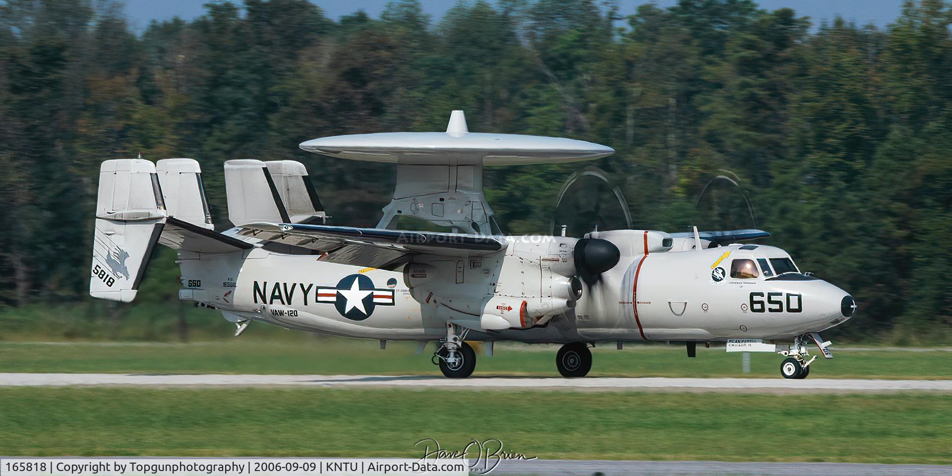 165818, 2000 Northrop Grumman E-2C Hawkeye C/N A189, Hawkeye Demo bird out of NAS Norfolk
