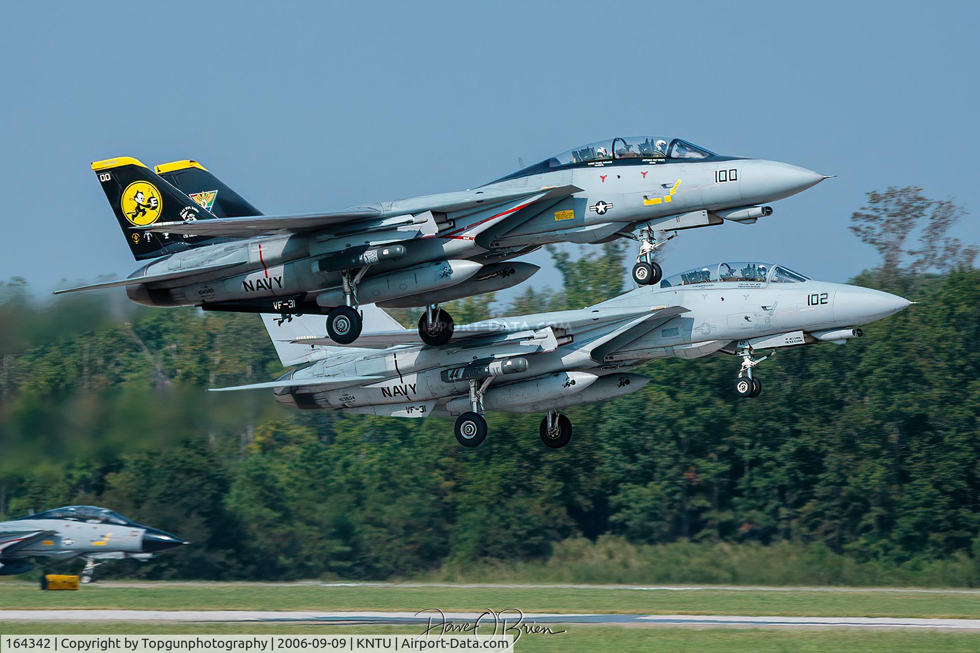 164342, Grumman F-14D Tomcat C/N 617/D-22, Launch the Tomcats!