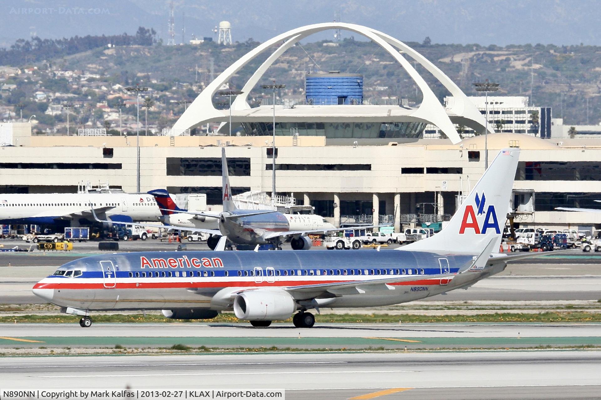 N890NN, 2012 Boeing 737-823 C/N 31143, American B739, N890NN at LAX