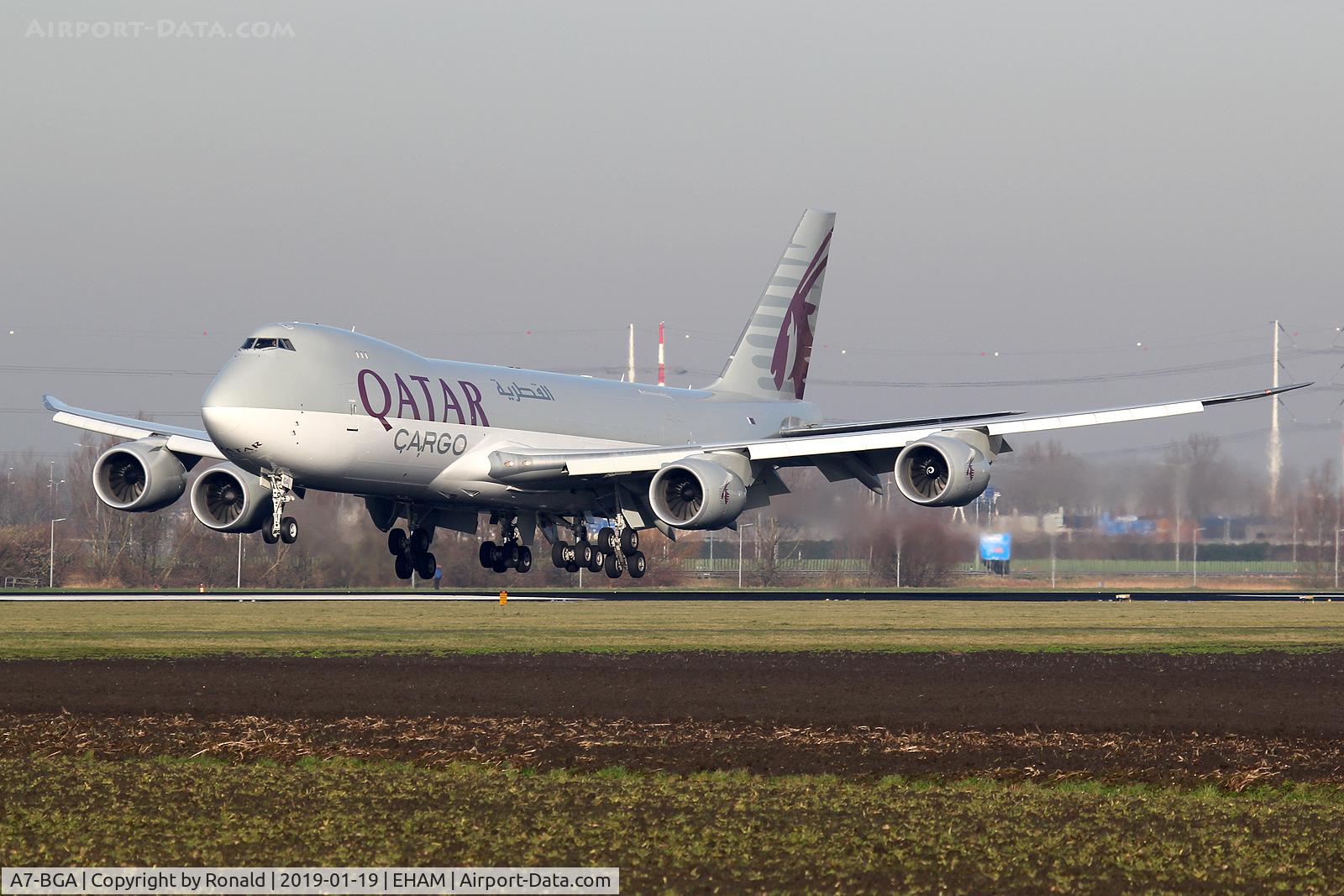 A7-BGA, 2011 Boeing 747-87UF C/N 37564, at spl