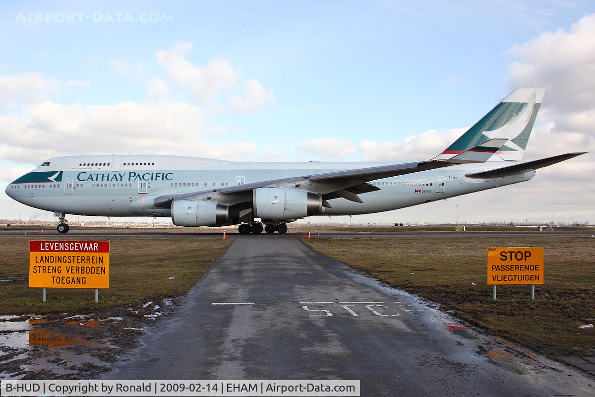 B-HUD, 1992 Boeing 747-467 C/N 25874, at spl