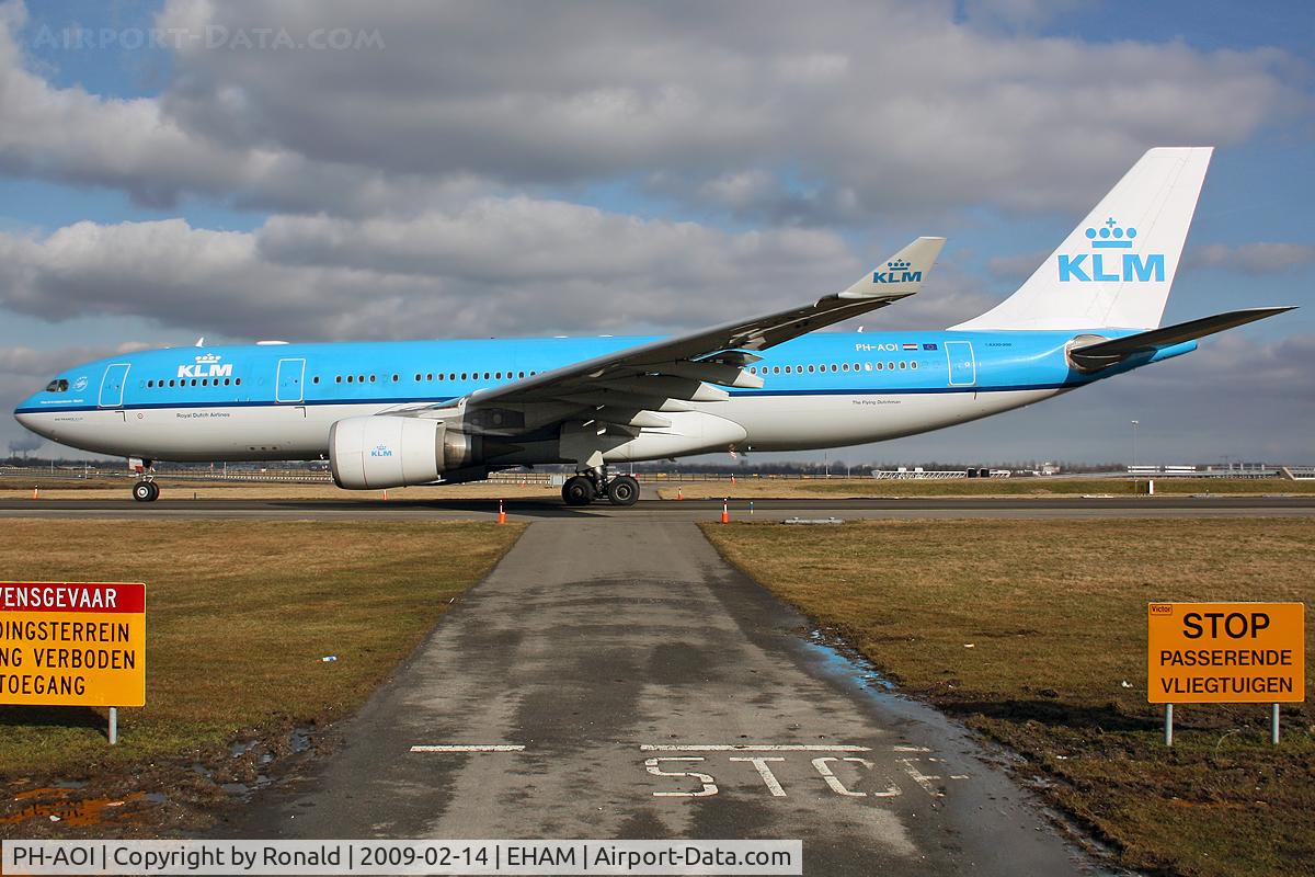 PH-AOI, 2007 Airbus A330-203 C/N 819, at spl