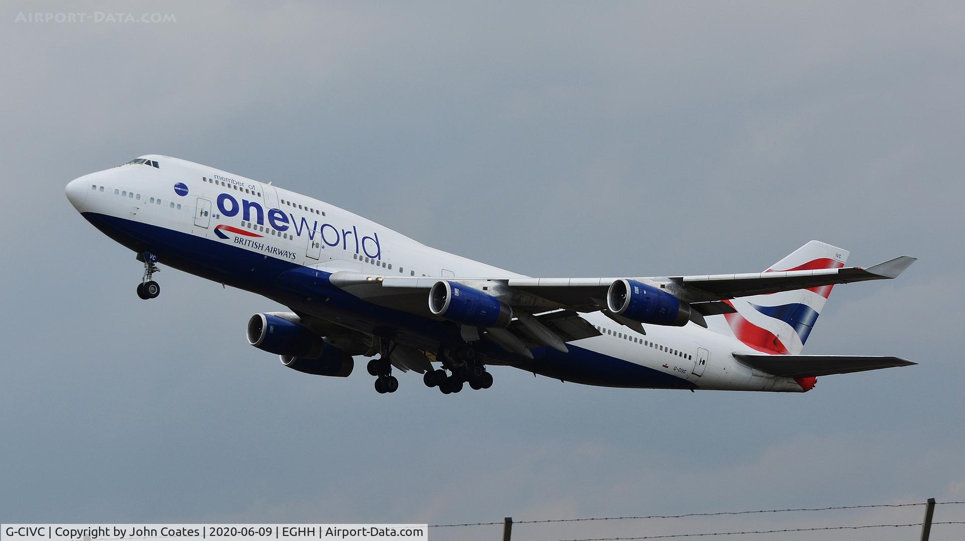 G-CIVC, 1994 Boeing 747-436 C/N 25812, Departing off 26