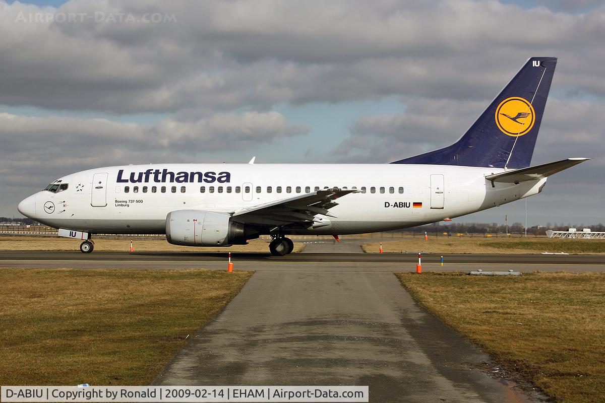 D-ABIU, 1991 Boeing 737-530 C/N 24944, at spl