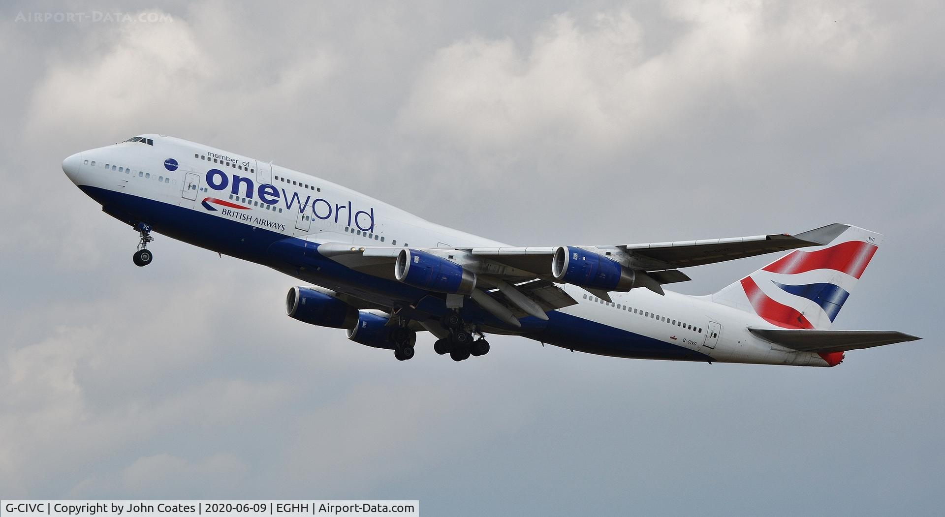 G-CIVC, 1994 Boeing 747-436 C/N 25812, Departing after a period of storage