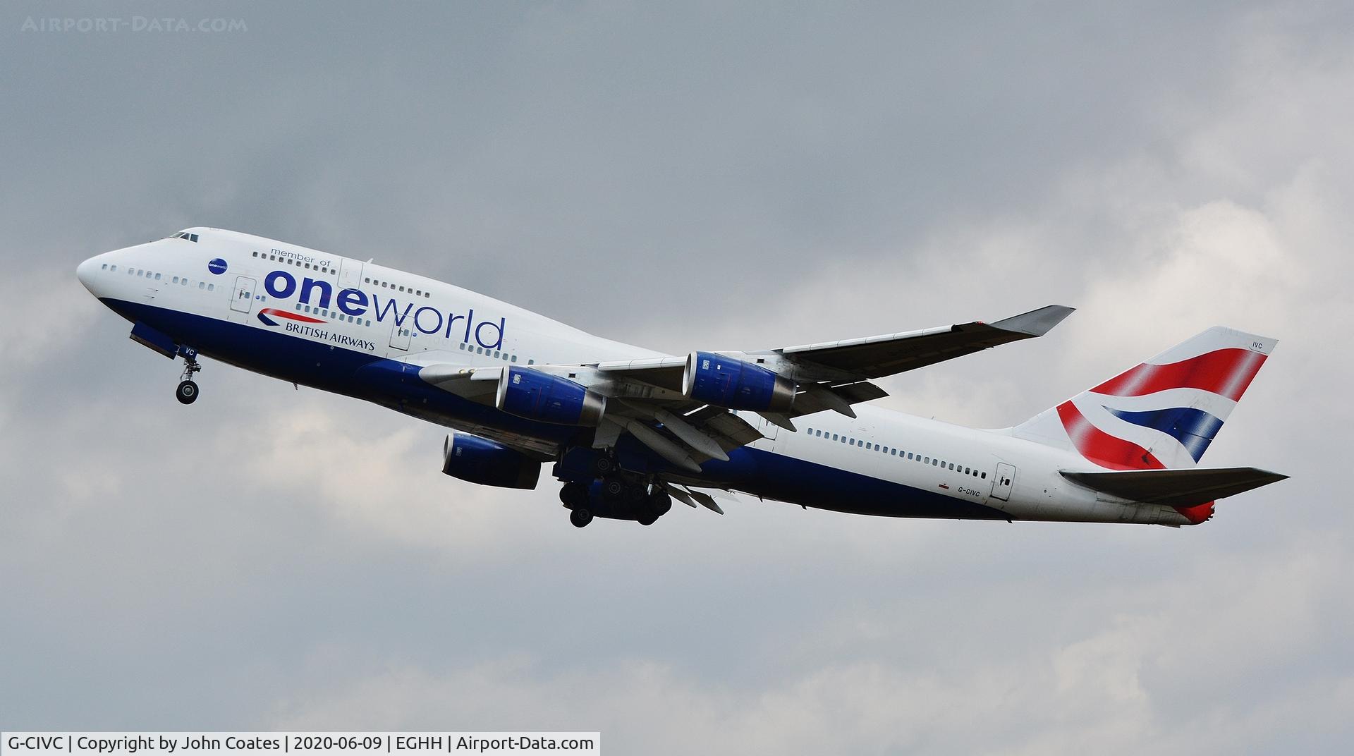 G-CIVC, 1994 Boeing 747-436 C/N 25812, Departing off 26