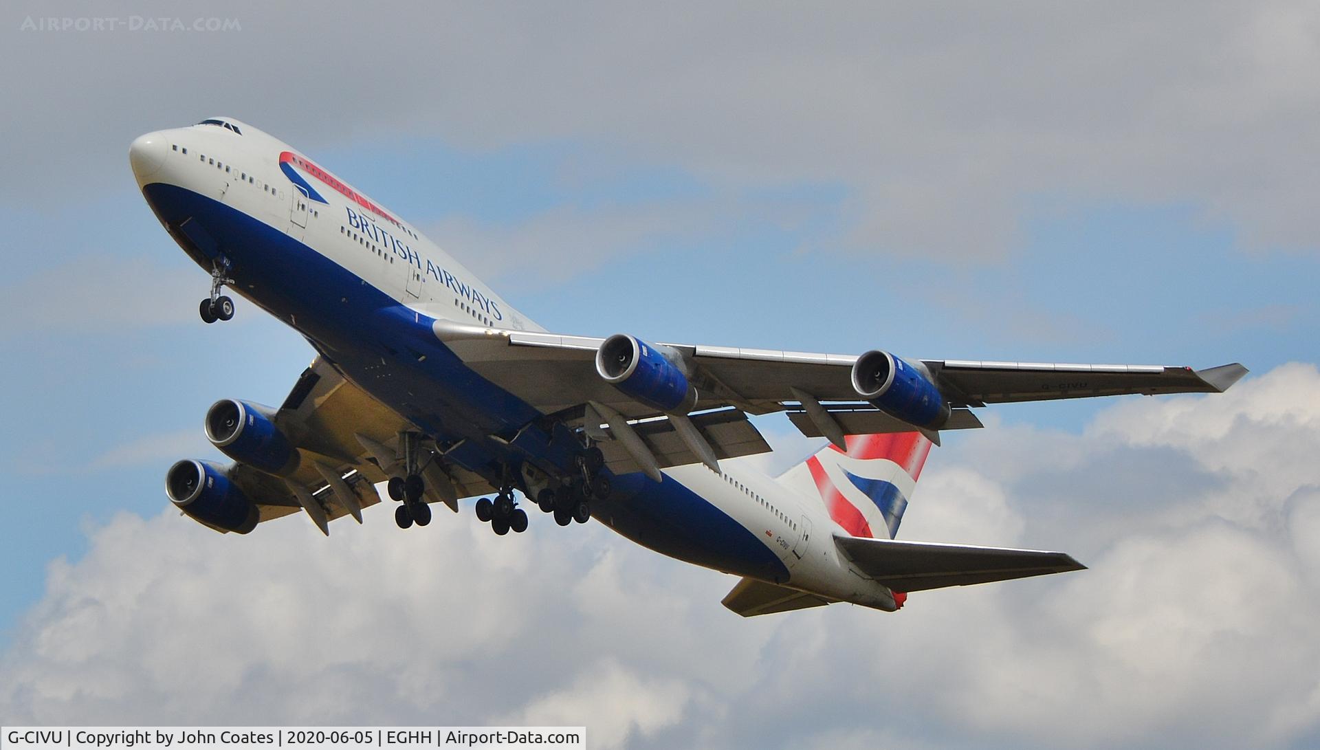 G-CIVU, 1998 Boeing 747-436 C/N 25810, Departing off 26