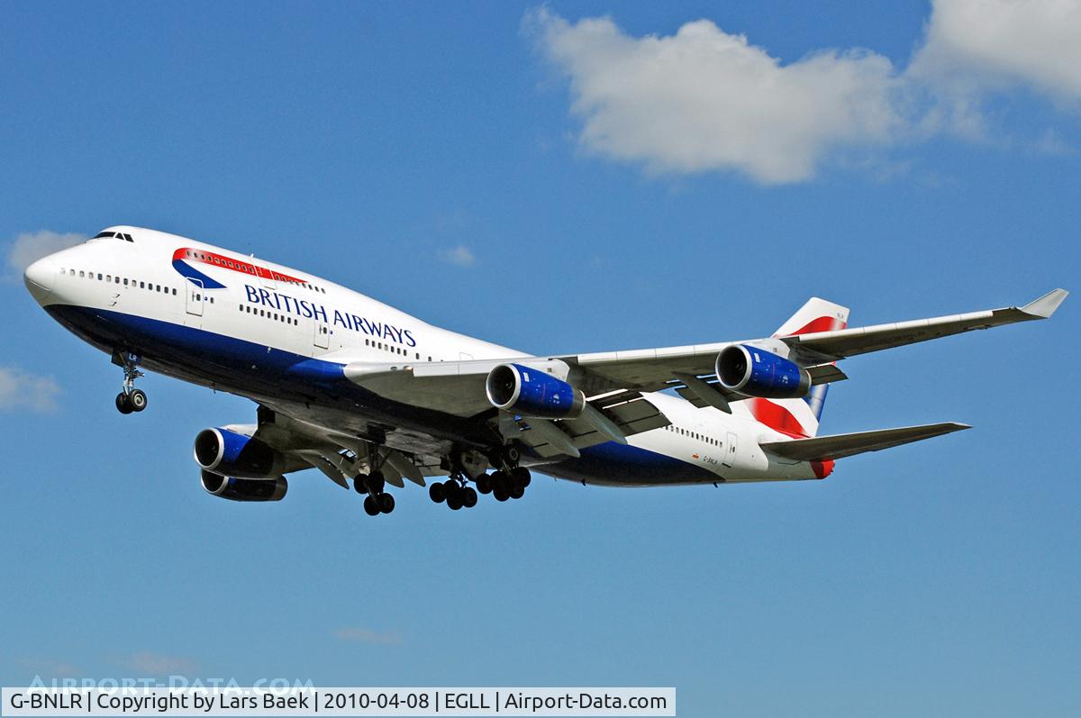 G-BNLR, 1990 Boeing 747-436 C/N 24447, RWY27L Myrtle Ave