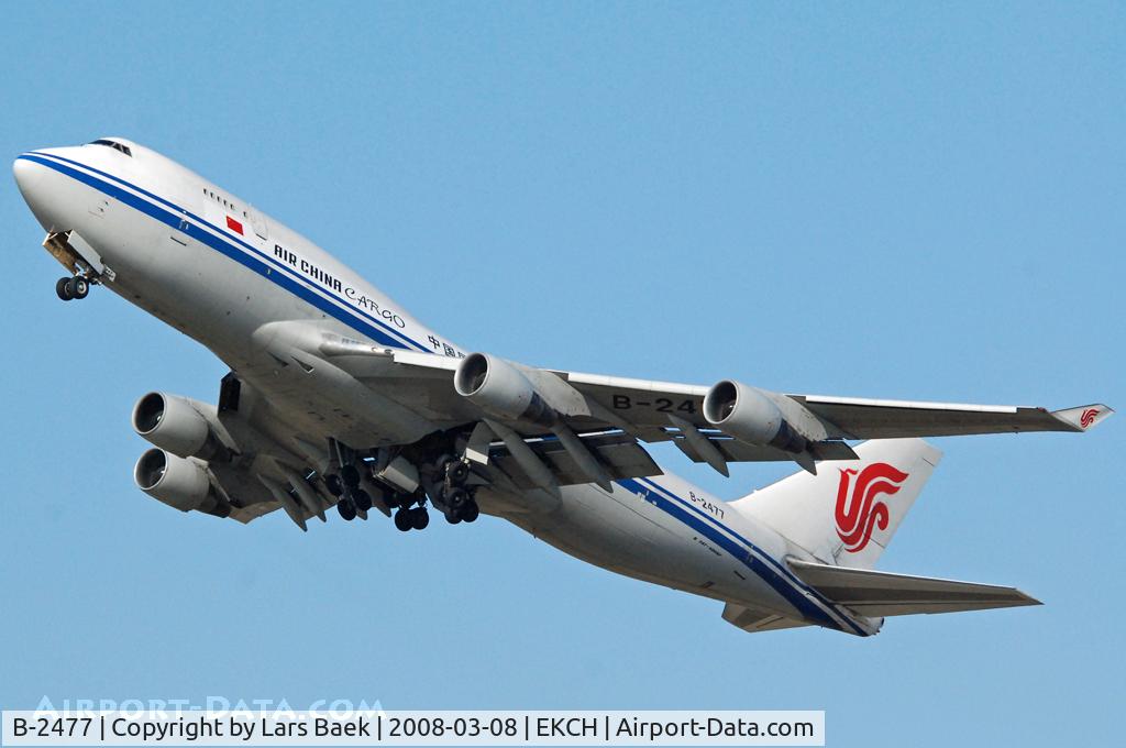 B-2477, 1991 Boeing 747-433F C/N 24998, RWY22R