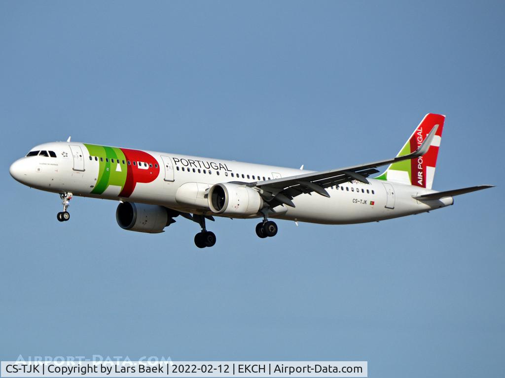 CS-TJK, 2018 Airbus A321-251N C/N 8553, RWY22L