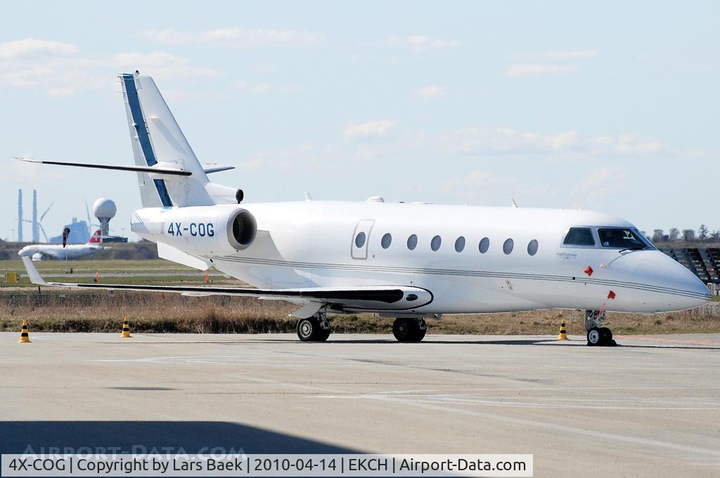 4X-COG, 2000 Israel Aircraft Industries IAI-1126 Galaxy C/N 018, Parked