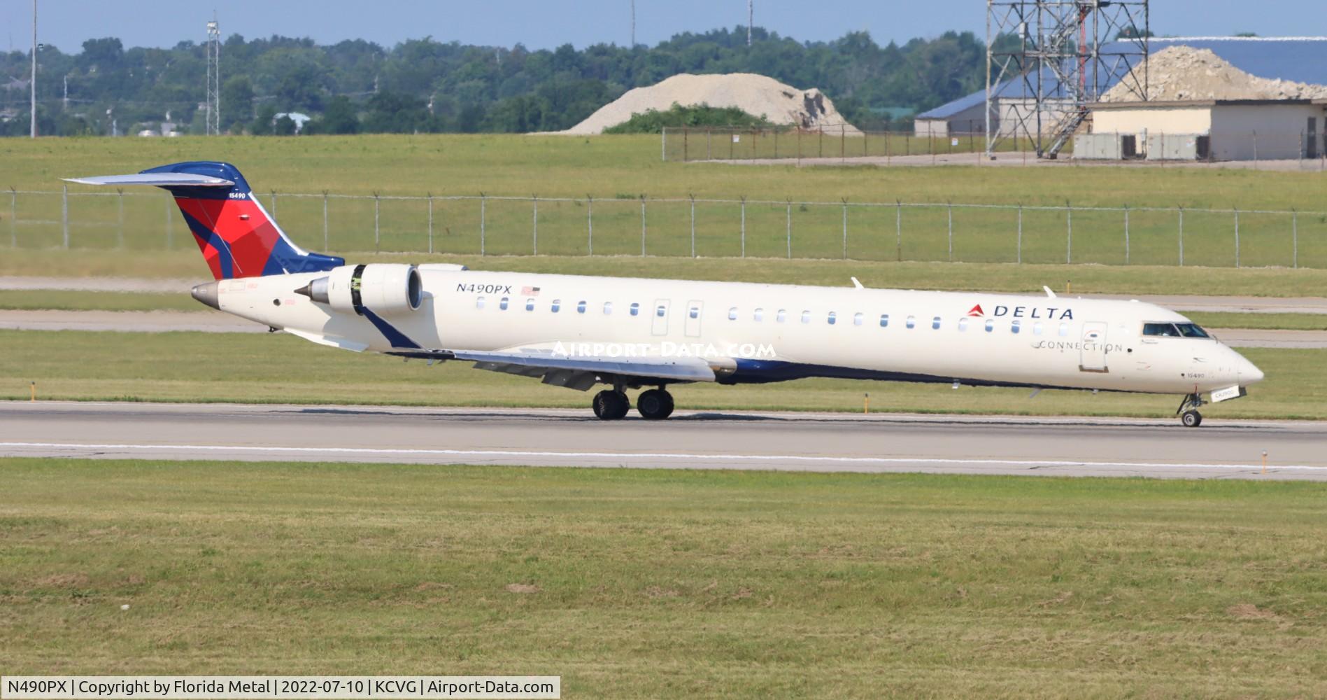 N490PX, 2020 Bombardier CRJ-900 C/N 15490, CVG 2022