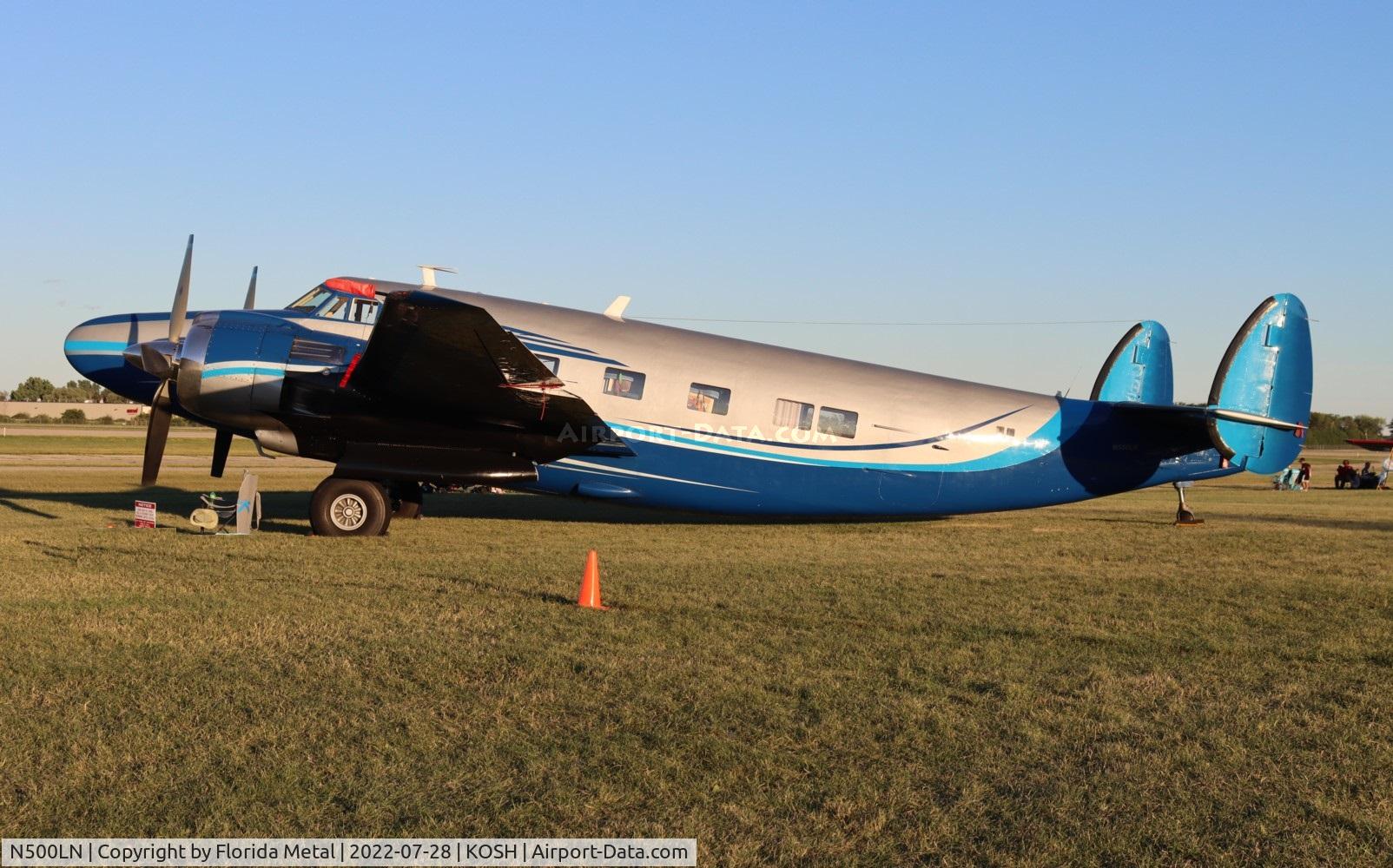 N500LN, 1960 Howard (Lockheed) 500 (PV-1/B-34 Ventura) C/N 5560/49, OSH 2022