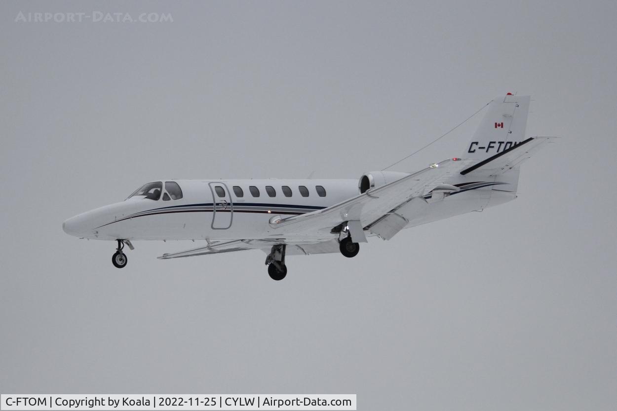C-FTOM, 2002 Cessna 560 Citation Encore C/N 560-0633, Arrival from Hermosillo (HMO)