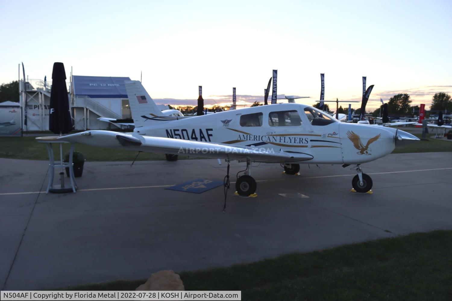 N504AF, 2020 Piper PA-28-181 C/N 38020004, OSH 2022