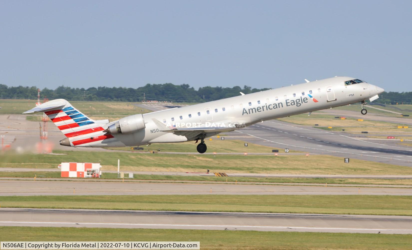 N506AE, 2002 Bombardier CRJ-701ER (CL-600-2C10) Regional Jet C/N 10056, CVG 2022