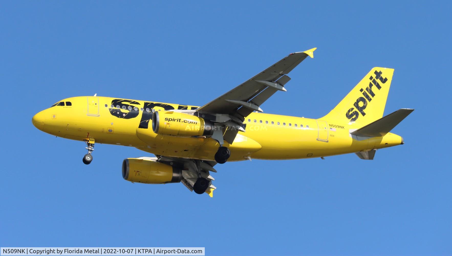 N509NK, 2005 Airbus A319-132 C/N 2603, TPA 2022