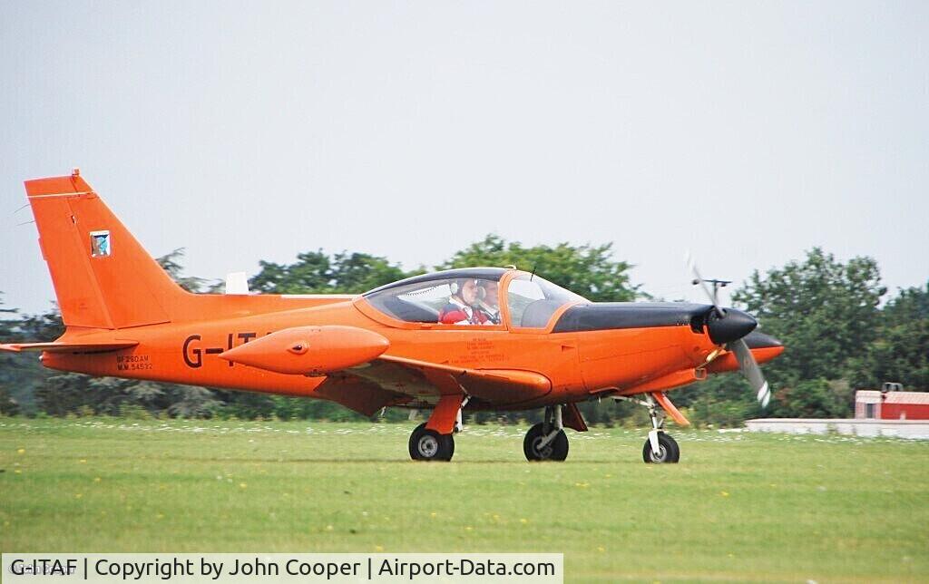 G-ITAF, 1983 SIAI-Marchetti SF-260AM C/N 40-013/690, At Rougham Suffolk airshow
