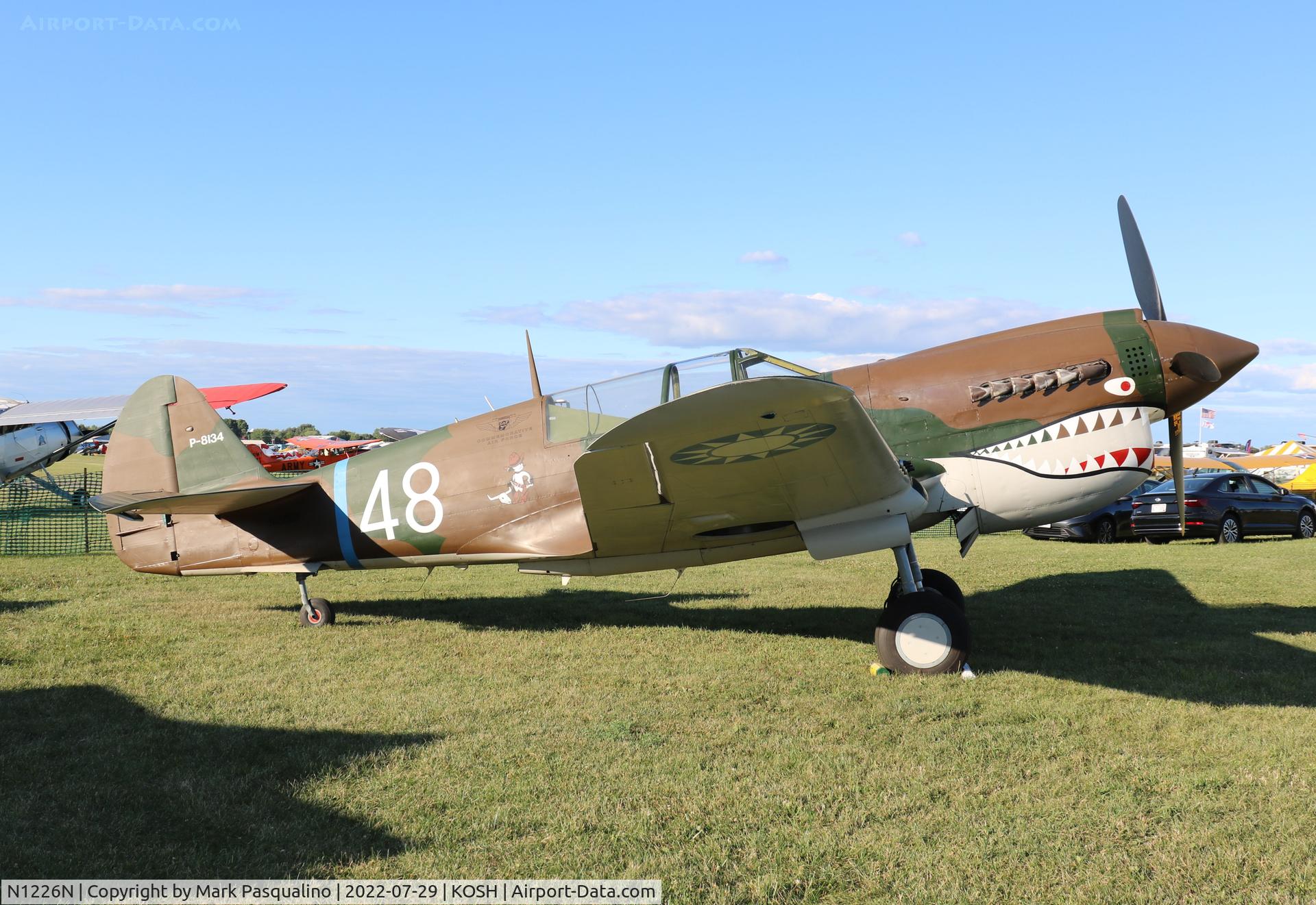 N1226N, Curtiss P-40N Warhawk C/N 29629, Curtiss P-40N