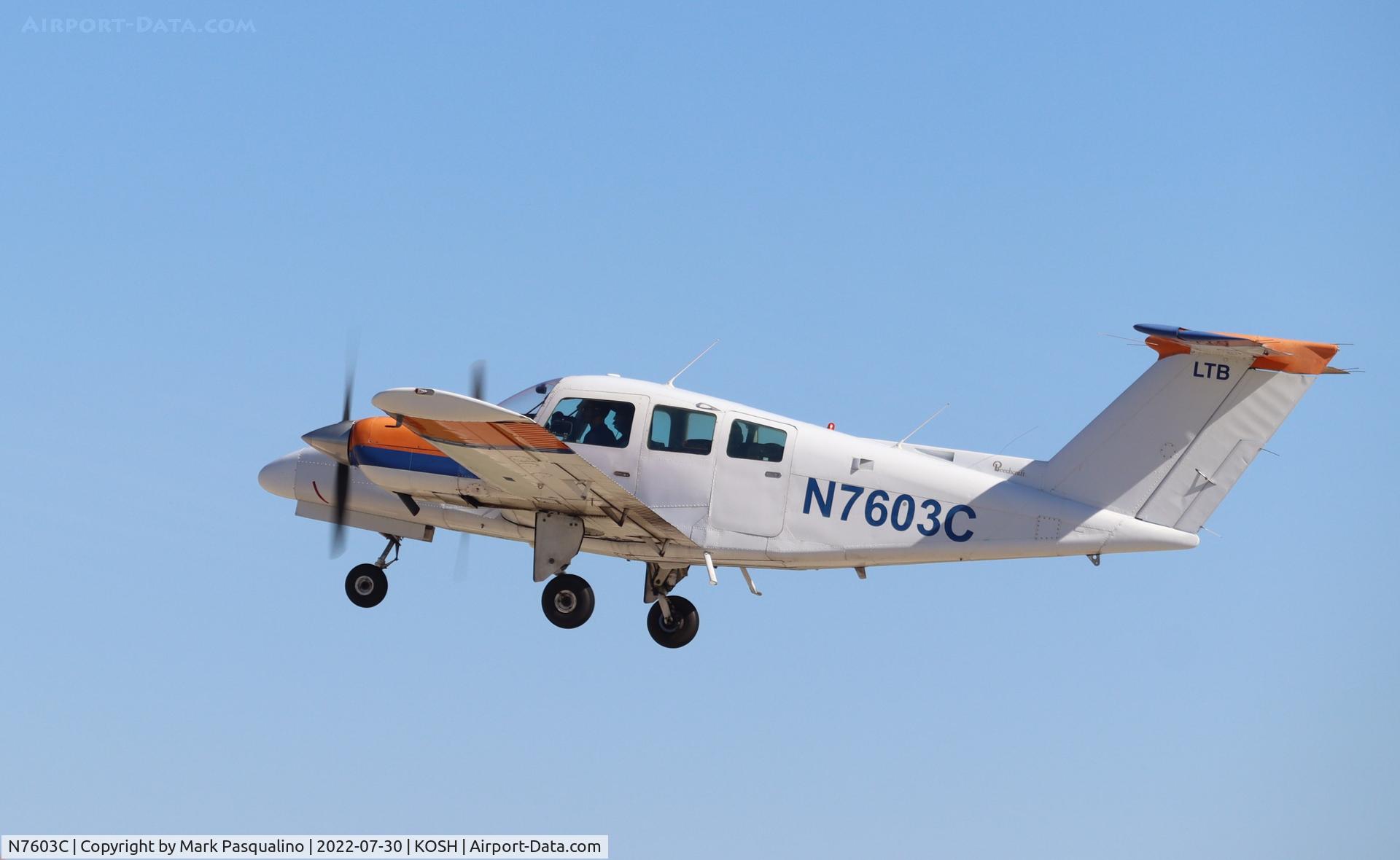 N7603C, 1979 Beech 76 Duchess C/N ME-230, Beech 76