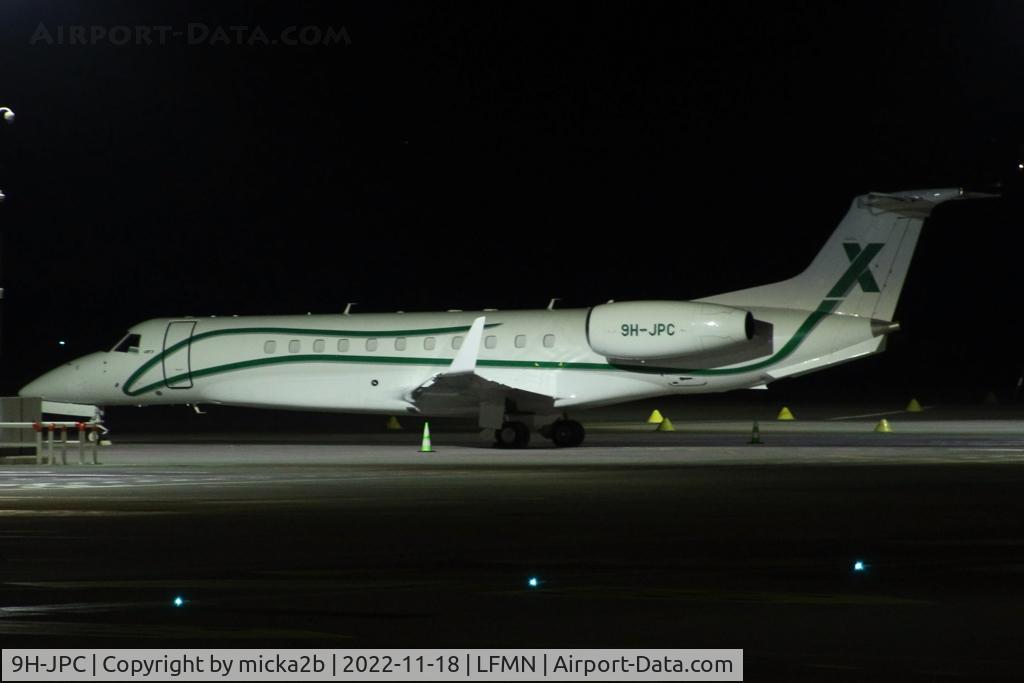 9H-JPC, 2007 Embraer EMB-135BJ Legacy C/N 14501010, Parked