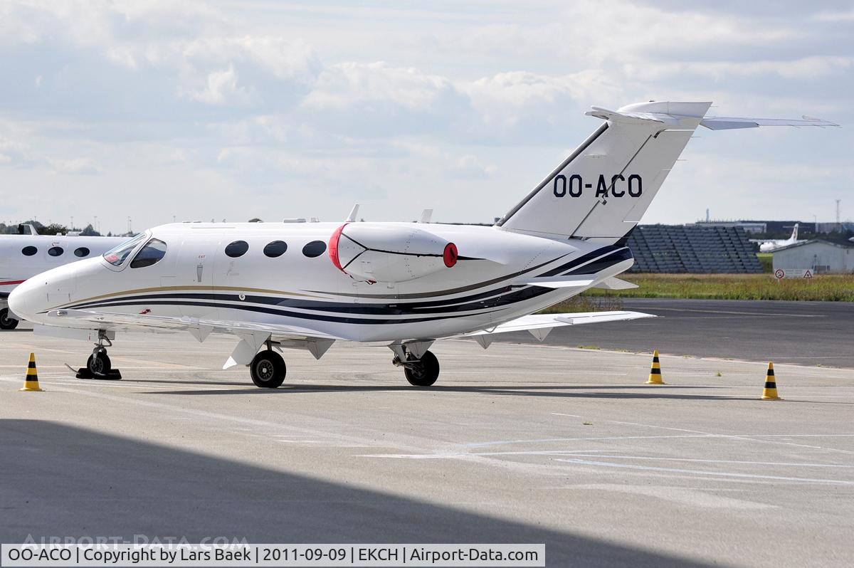 OO-ACO, 2009 Cessna 510 Citation Mustang Citation Mustang C/N 510-0260, Parked