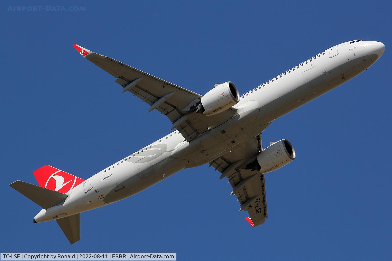 TC-LSE, 2019 Airbus A321-271NX C/N 8732, at bru
