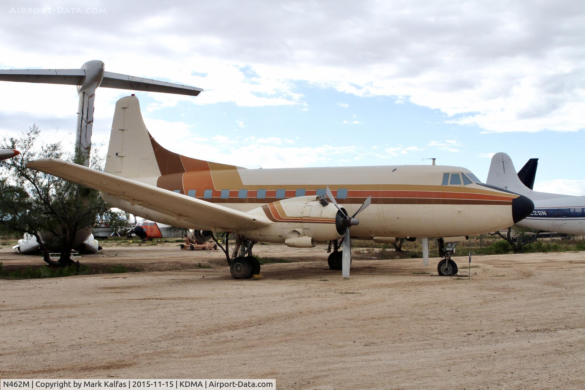 N462M, 1952 Martin 404 C/N 14153, Martin 404, N462M, at Pima