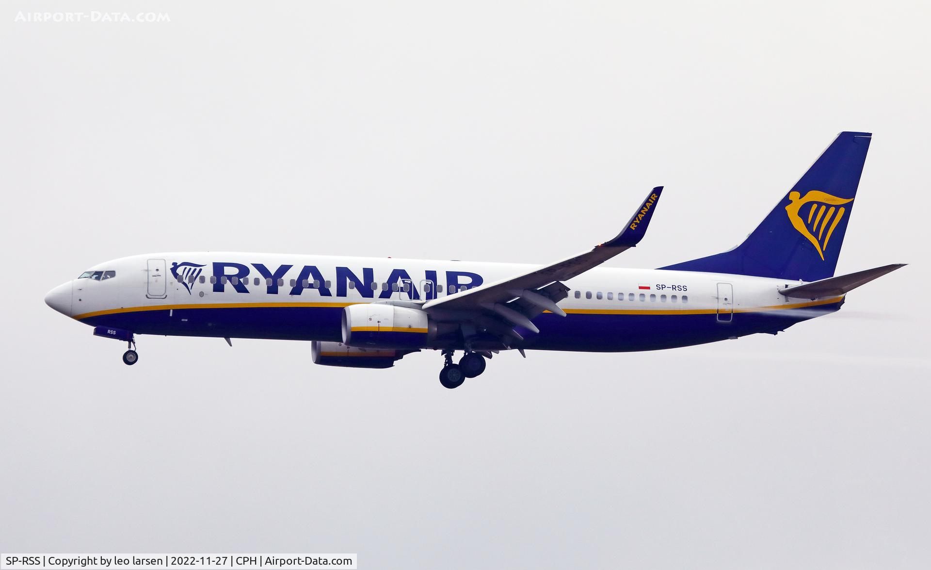 SP-RSS, 2018 Boeing 737-8AS C/N 44835, Copenhagen 27.11.2022