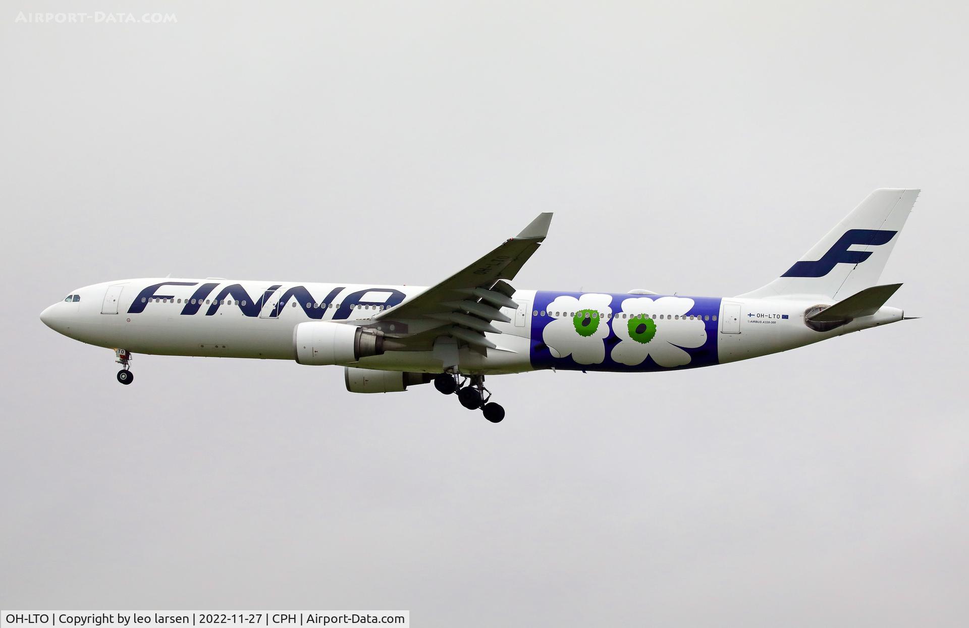 OH-LTO, 2009 Airbus A330-302X C/N 1013, Copenhagen 27.11.2022