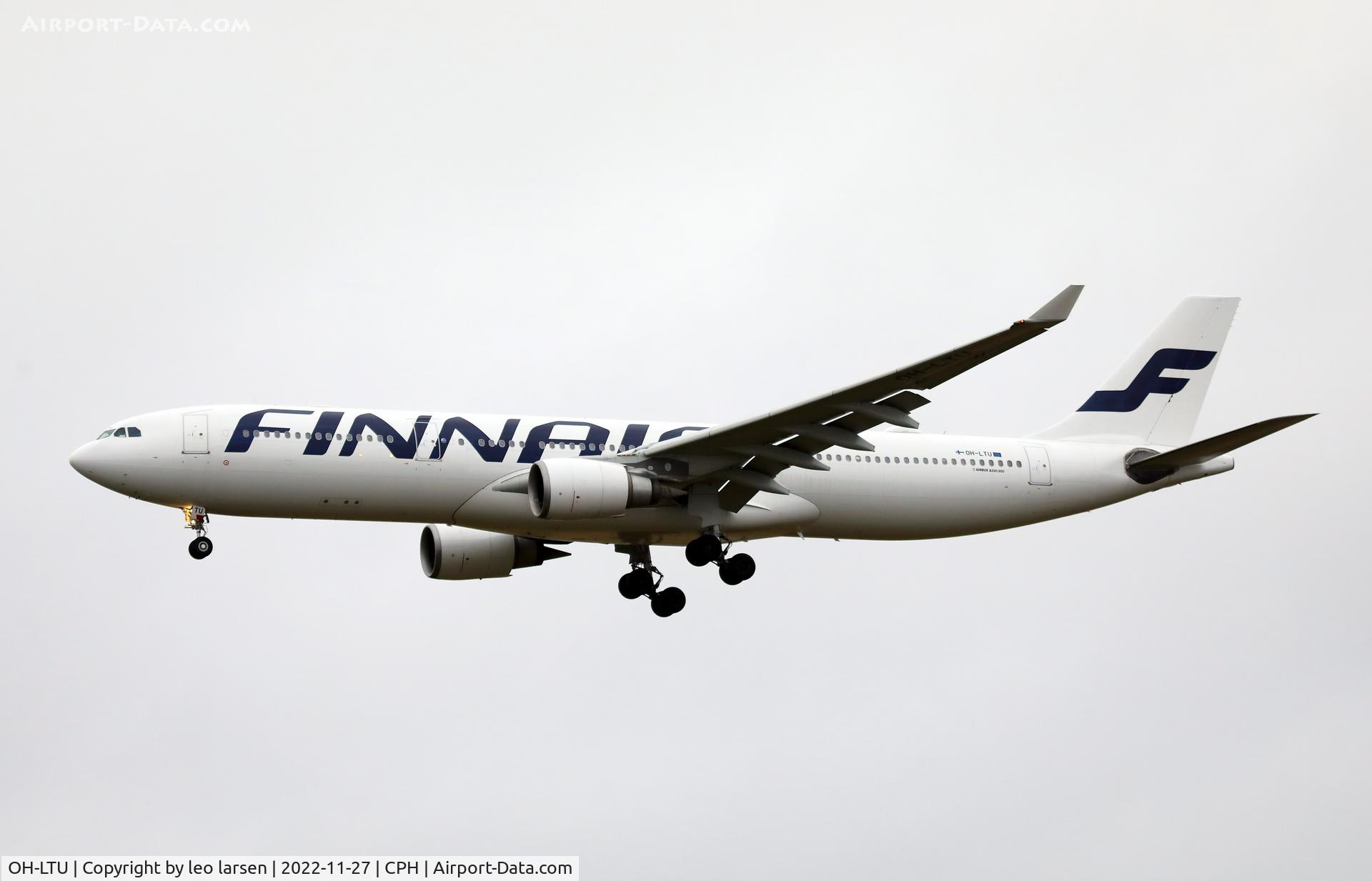 OH-LTU, 2010 Airbus A330-302X C/N 1173, Copenhagen 27.11.2022